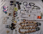 36 LOT Of Mix  Used Costume Jewelry Vintage to Modern Wearable