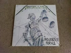 Metallica And Justice For All Vinyl 2XLP Original 1988 Elektra Records W/Inners
