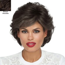 Raquel Welch Tango Wig R6 Dark Chocolate Monofilament Top