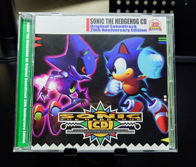 Sonic The Hedgehog CD Original Sountrack 20th Anniversary Edition