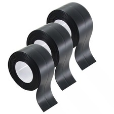 3 Rolls Sealing Caulk Tape Self Adhesive, Waterproof Caulking Tapes Sealant S...