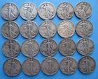 Roll of Walking Liberty Half Dollars
