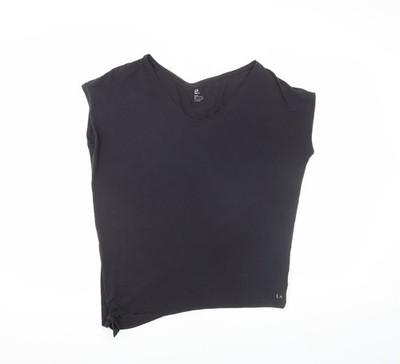 Basic-T-Shirt Damen UK Größe S GapFit schwarz