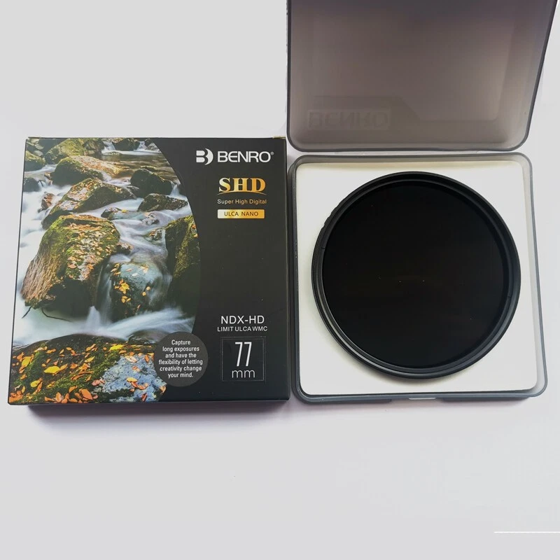 Benro 67mm 72mm 77mm 82mm SHD NDX-HD Filter Adjustable ND Variable Filters