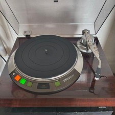 Denon DP-57M Giradischi Trazione Diretta Cartuccia CHUDEN MG-3605 Legno Perfettamente Funzionante