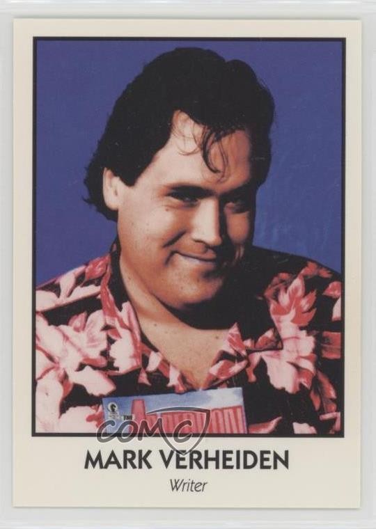 1992 Eclipse Famous Comic Book Creators Mark Verheiden #61 0w6