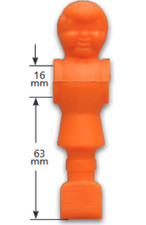 Kickerfigur, Pvjc , Orange