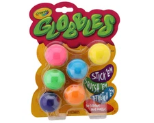 Crayola Globbles Sticky Squishy Colored Balls (6) [CRY747294]