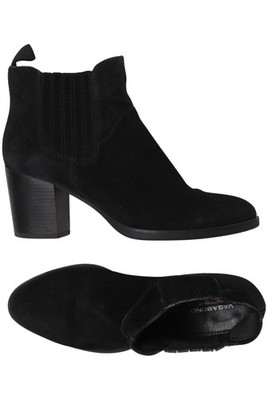 Vagabond Stiefelette Damen Ankle Boots Booties Gr. EU 38 Leder Schwarz #euy4rvh