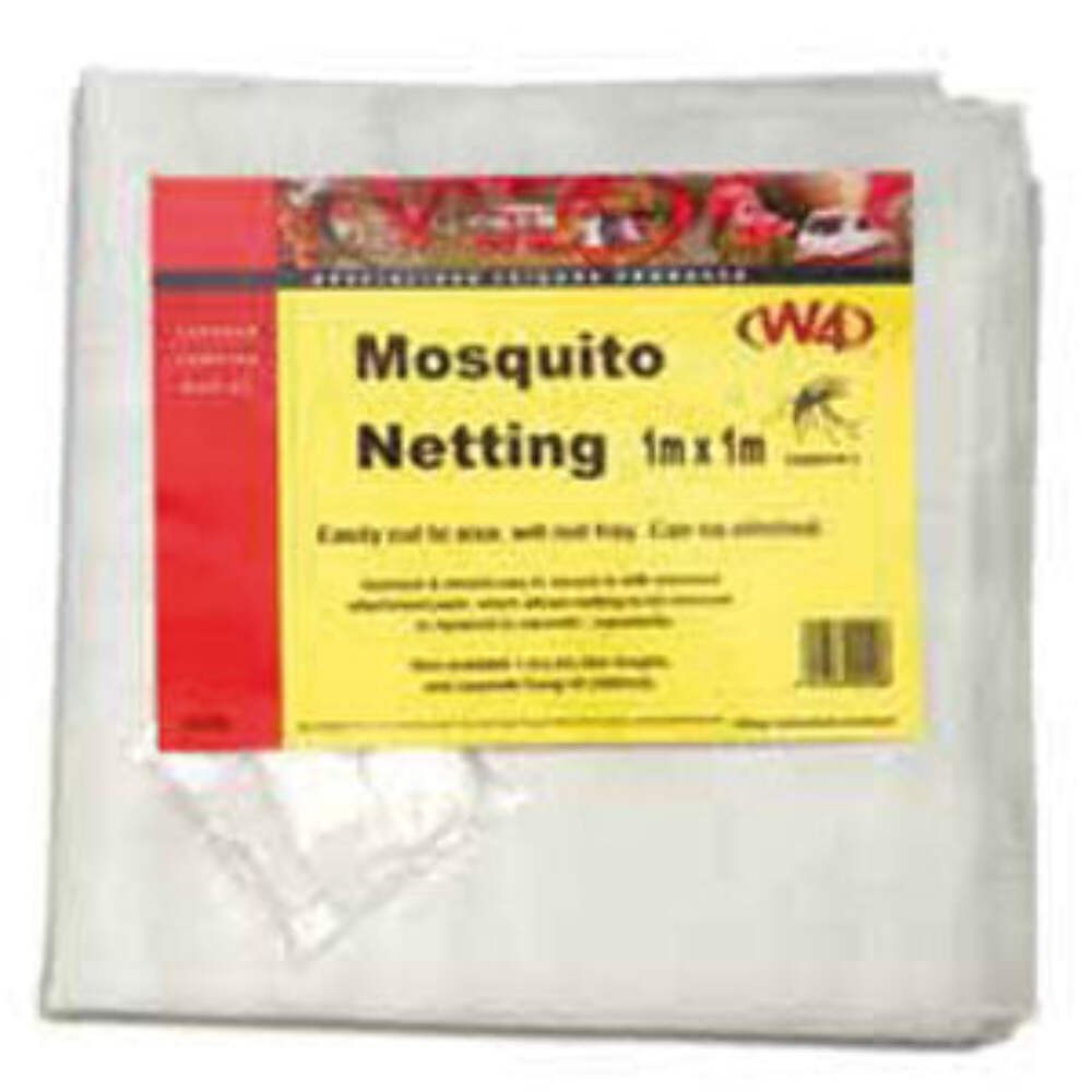 W4 Mosquito Net/Fixers 1Mx1.5M Grey
