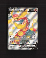 Carta Pokemon Centiskorch V SV108/SV122 Shining Fates Shiny Vault Full Art quasi nuova