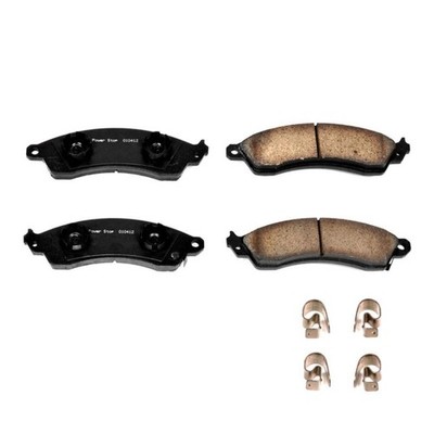 Front Z17 Evolution Ceramic Brake Pads w/Hardware for 87-92 Camaro 17-412