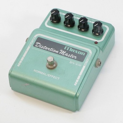 Maxon DS-830 Distortion Master Overdrive Effects Pedals used japan