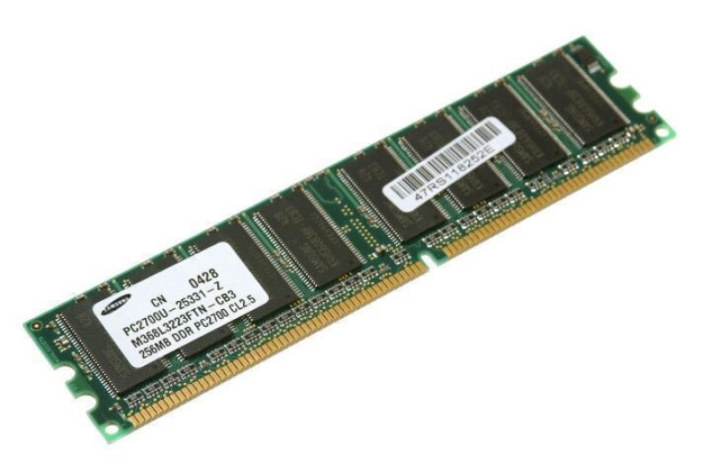 Samsung M368l3223ftn-cb3 256mb DDR Pc2700u Random Access Memory