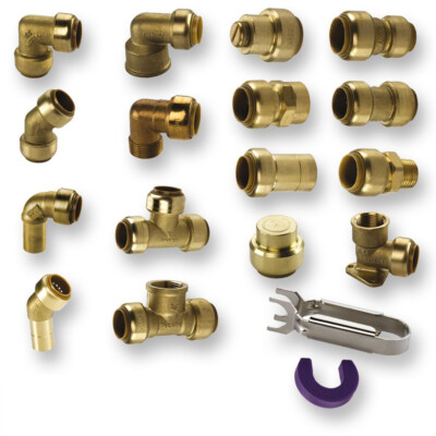 Tectite Steckfittings Muffe Kappe Winkel T-Stück Demontage Zange Red-Muffe 