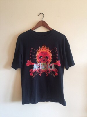 1997 metallica rebel t-shirt designed by pushead. heavy metal.