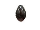 Amethyst Art Glass Bullicante Egg Paperweight | 6” Tall Handblown Collectible