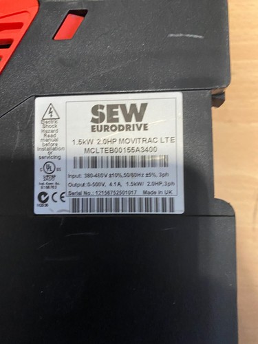 variateur de fréquence SEW movitrac triphase 380v 1.5Kw - Photo 2/4