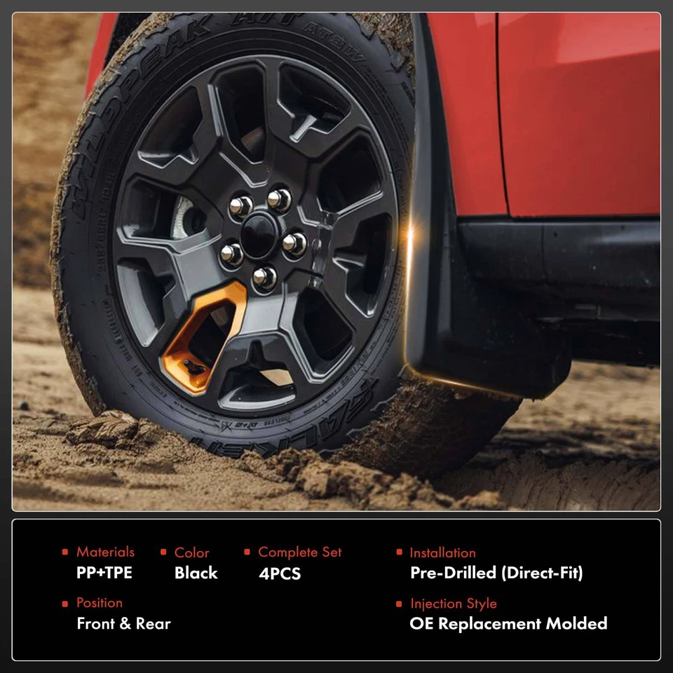 4 piezas protectores contra salpicaduras delanteros y traseros guardabarros para BMW E36 318i 1993-1999 323i 325is Foto 4 de 4