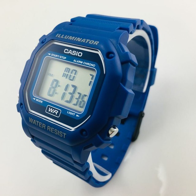 casio water resist alarm chrono wr