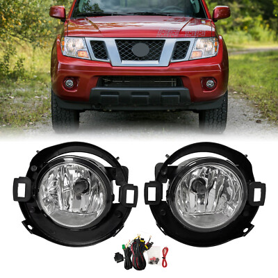 For 2005-2015 Nissan Xterra 2010-2019 Nissan Frontier Fog Lights Bumper Lamps