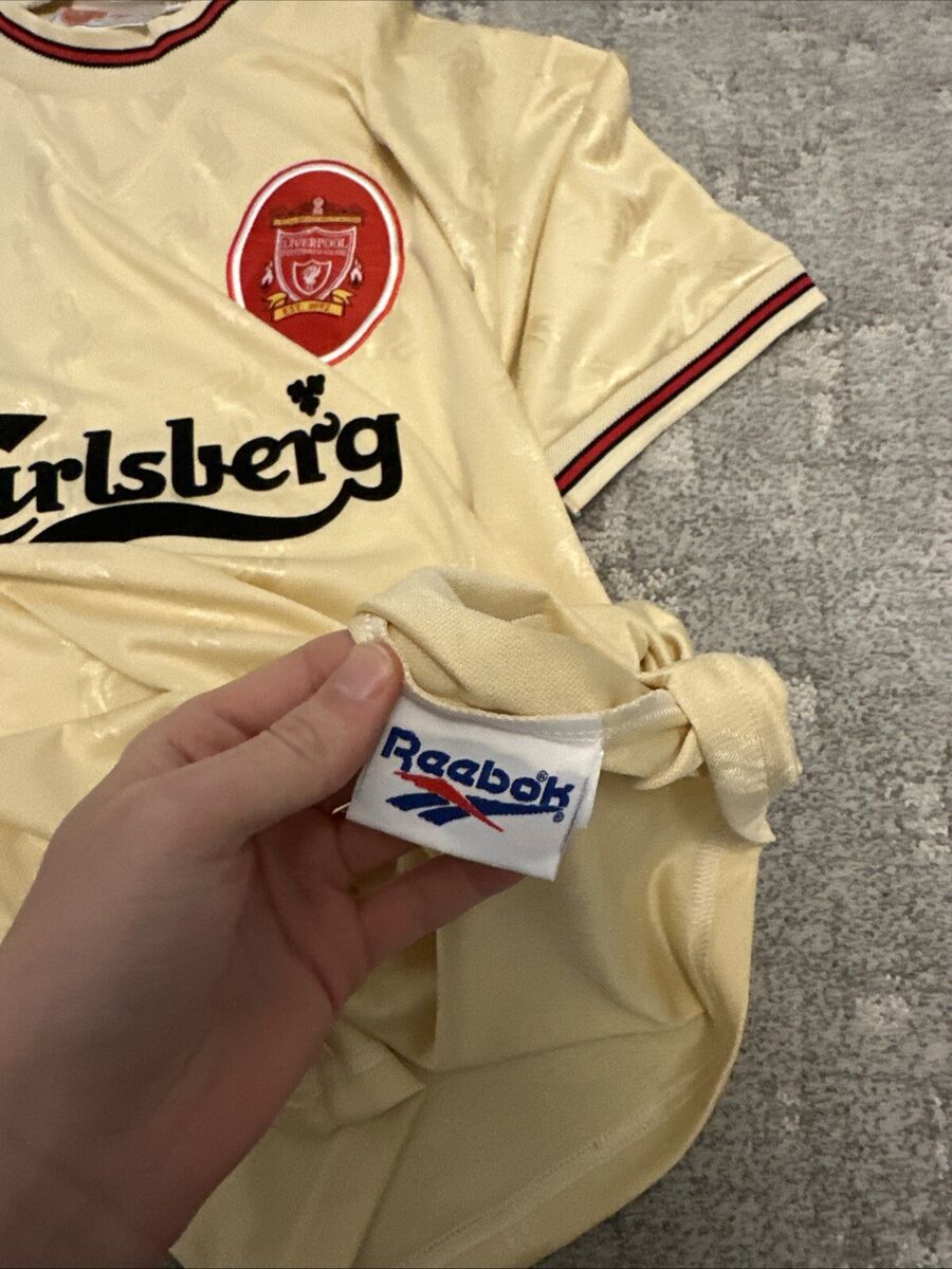 Vintage Liverpool FC 1996-97 Away SpccerJersey Football Vintage Liverpool FC 1996-97 Away SpccerJersey Football
