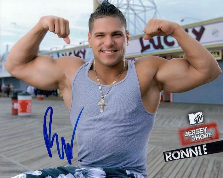 Ronnie Ortiz-Magro Jersey Shore signed 8x10 photo In-person