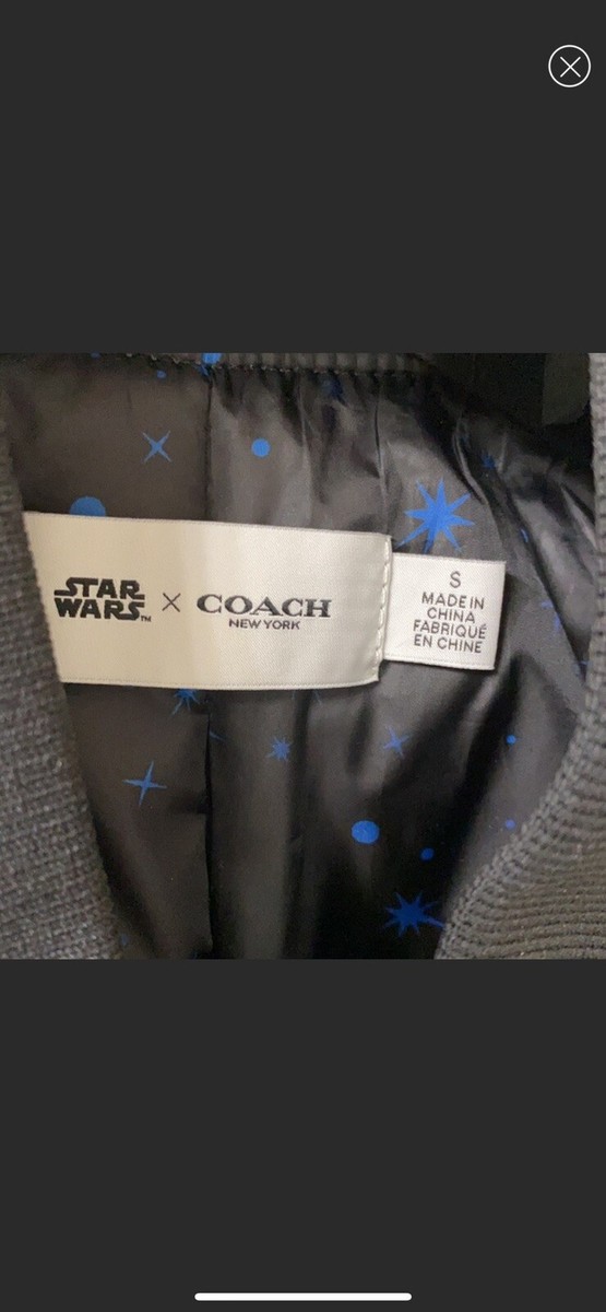 #ジャケット　#COACH　#スターウォーズ COACH Star WARS X Men's BOMBER JACKET with PATCHES Small NWT | eBay