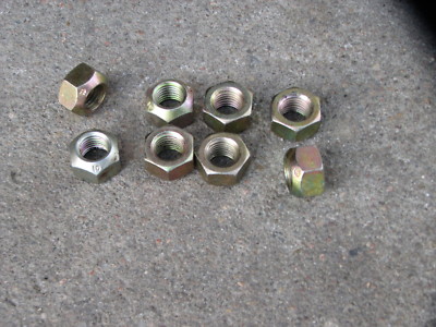 8 New Tapered Wheel Nuts, Case deere, new holland. cat skid