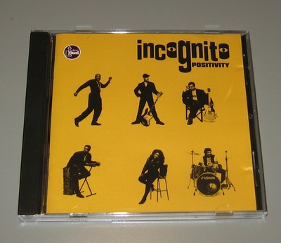 Incognito - Positivity (CD, 1993, Talkin Loud/Verve Forecast) Acid Jazz