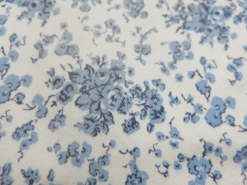 JOHNNIE B BODEN BLUE & WHITE TEENY FLOWER COTTON SKINNY TROUSERS UK 6 WAIST 24 - Picture 7 of 12