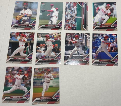 2024 Topps Now Phillies Road to Opening Day Set + Bonus + 2024 Singles - 第 1/2 張圖片