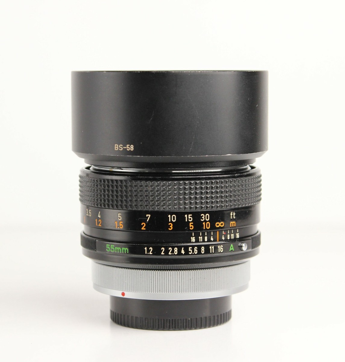 Canon FD 55mm f1.2 SSC Aspherical ASPH SLR Lens Made In Canon FD 55mm f1.2 SSC Aspherical ASPH SLR Lens Made In