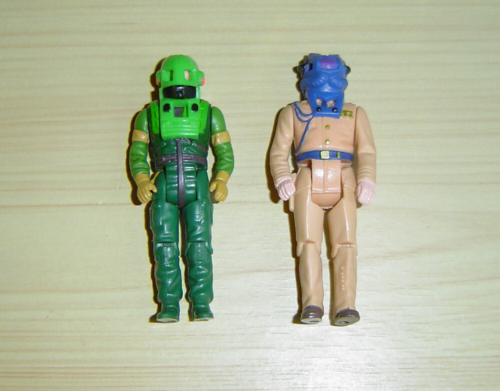 Lot De 2 Figurines MASK Kenner – Matt Trakker (Jungle Challenge) Et Miles Mayhem (Venom's Revenge) – Vintage