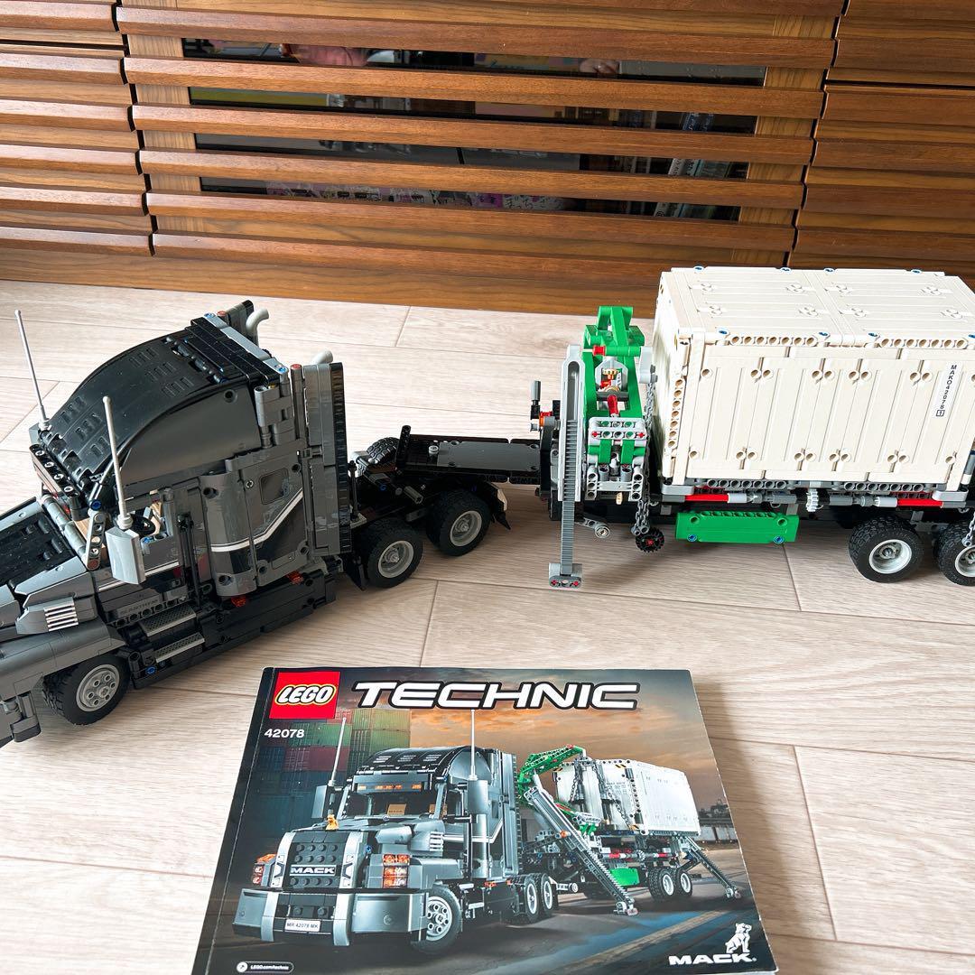 LEGO Technic Mack Anthem 42078 in 2018 w/Manual No Box Used from