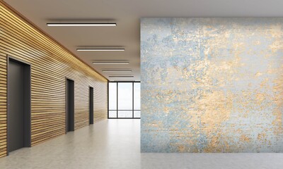 3D Golden Textur Q9217 Tapete Wandgemälde Fototapete Selbstklebend Kay