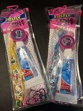 Lot of 2 HELLO KITTY Oral Care Travel Kit Toothbrush Toothpaste