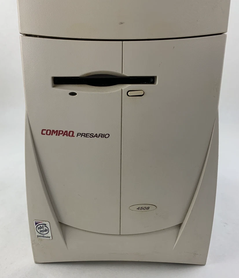 PC Compaq Presario 4508 Minitower Pentium MMX 2,00 MHz 16 MB Ram sin sistema operativo sin disco duro Foto 3 de 4