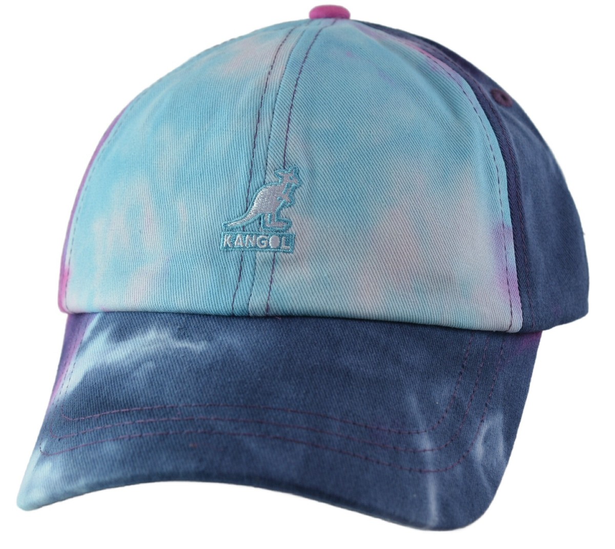 Kangol Men's Relaxed Fit Tie Dye Adjustable Baseball Cap, Hat