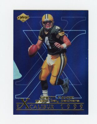 Brett Favre 1999 99 CE Collectors Edge Masters Excalibur Insert Card 4087/5000