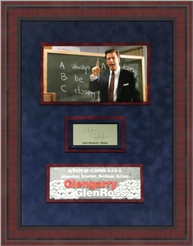Alec Baldwin Glengarry Glen Ross lasergravierte Signature-Serie maßgeschneidert gerahmt - Bild 2 von 6