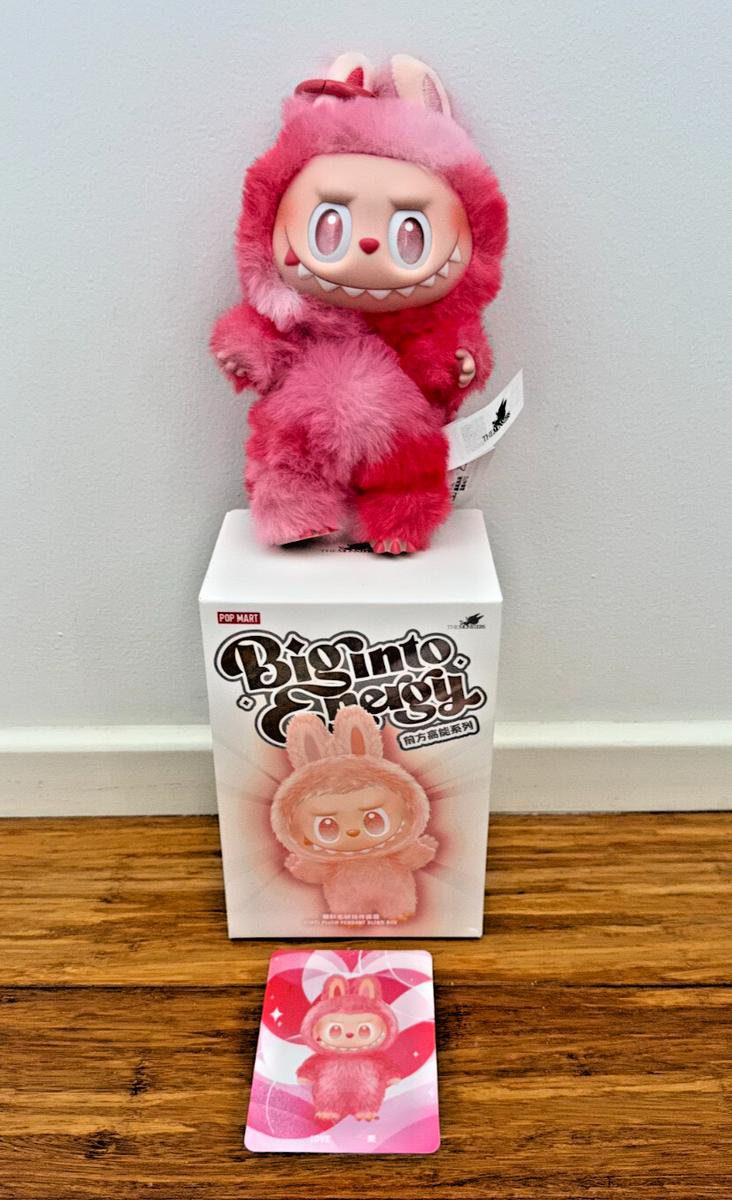 Popmart Labubu Exciting Macaron V1 HAS V2 Big Into Energy V3