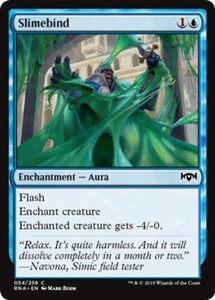 Slimebind - Foil x1 - Ravnica Allegiance - NM-Mint, English - Ravnica Allegiance