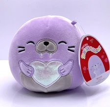 Squishmallows 5" Plush Winnie the Walrus Mini Stuffed Animal Holiday Toy