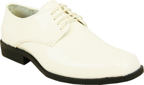 Tayno Dean White Dress Shoes Mens 8 White Black Red Contrast  display picture 3