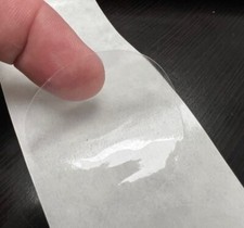 2" CLEAR SEALS LABELS ROLL OF 250