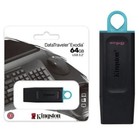 Kingston 64GB DataTraveler Exodia USB 3.2 Flash Pen Drive Keyring Memory Stick