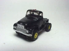 VIBRATOR BLACK SEMI TRUCK CAB & ROOF.  MOLDED PLASTIC .LATE SUMMER SALE !!!