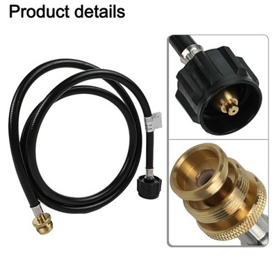 Easy Connect Propan Adapter Schlauch für 1 Pfund Geräte und größere Tanks