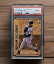Ken Griffey Jr 1997 Topps Team Timber #TT1 PSA 10 GEM MINT Mariners HOF